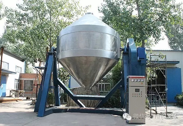 Delivery of 36,000 liters giant double cone mixer