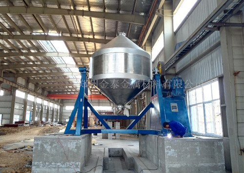 Iron Powder Reduced Mixing Equipment Debugged Successfully