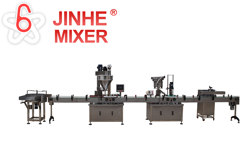 JINHE brand Full automatic bottle filling packing line