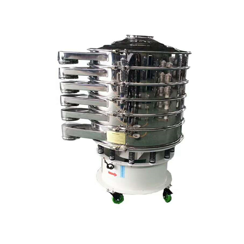 Ultrasonic vibrating sieve machine