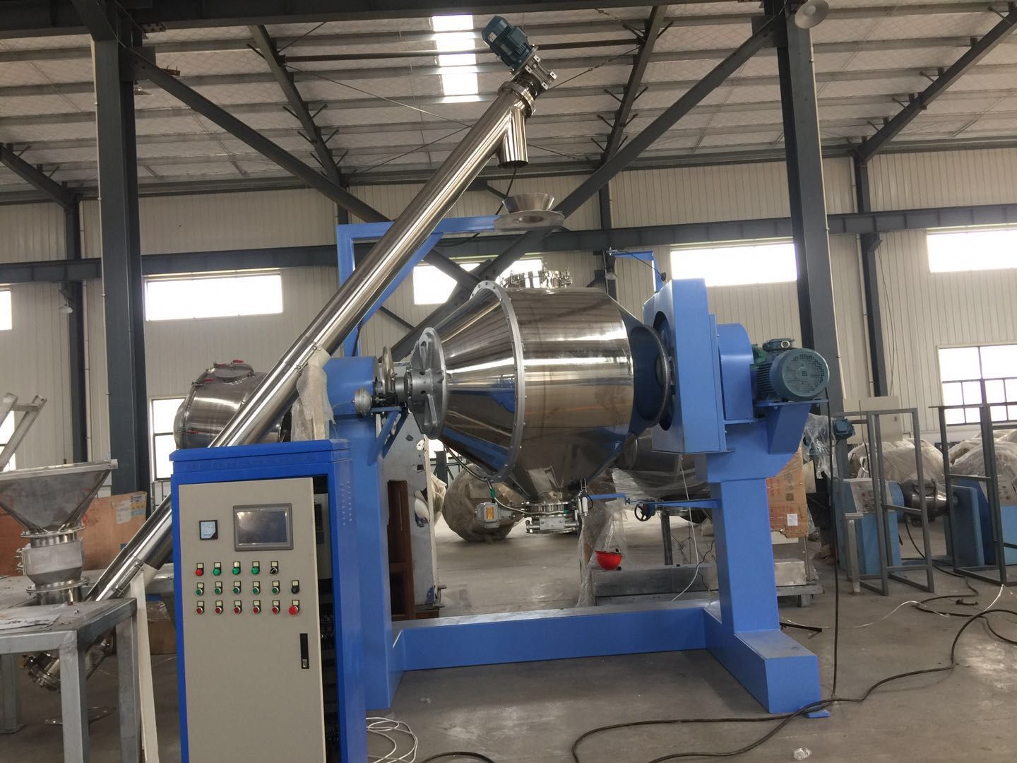 Mongolia fine coffee powder customer purchase two JHX1500 automatic