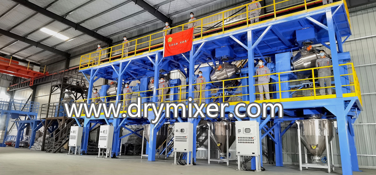 JINHE brand Fine Powder Processing line of four platforms