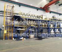 JINHE Brand JHX800 chemical powder processing line with carbon steel platform