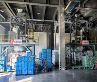 Brake pad manufacturer purchased 4 sets JHF1000 automatic powder mixing line